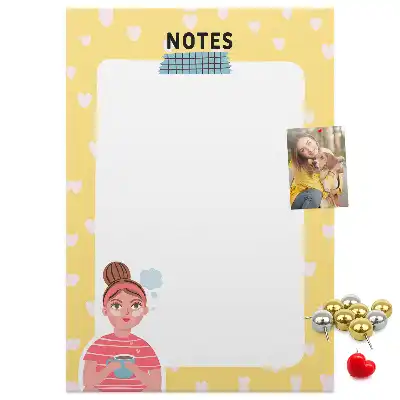 Korktafel Notizfeld