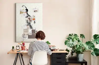 Pinnwand Kork Ballerina