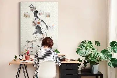 Pinnwand Kork Ballerina