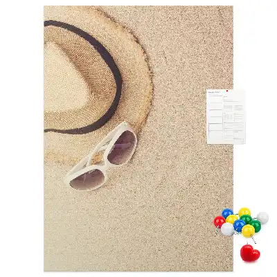 Kork-Pinnwand für Urlaubserinnerungen