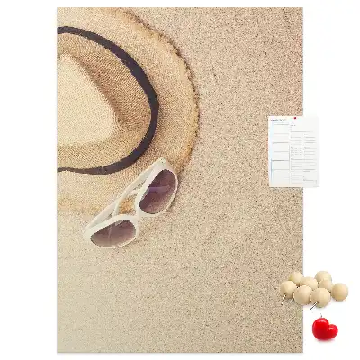 Kork-Pinnwand für Urlaubserinnerungen