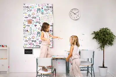 Pinnwand Kork Kinderthema
