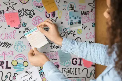 Pinnwand Kork Kinderthema