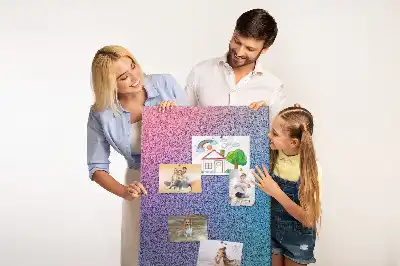 Korktafel Abstrakter Farbverlauf