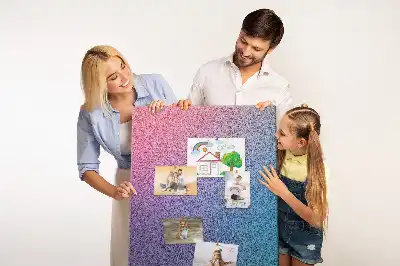 Korktafel Abstrakter Farbverlauf
