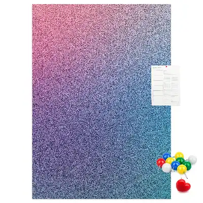 Korktafel Abstrakter Farbverlauf