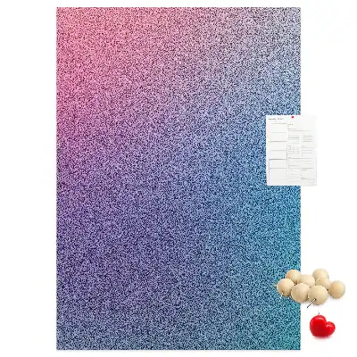 Korktafel Abstrakter Farbverlauf