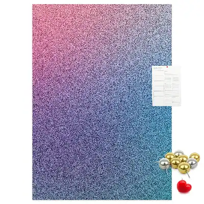 Korktafel Abstrakter Farbverlauf