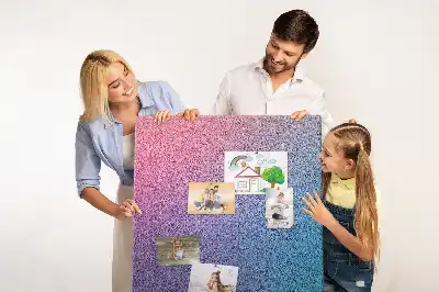 Korktafel Abstrakter Farbverlauf