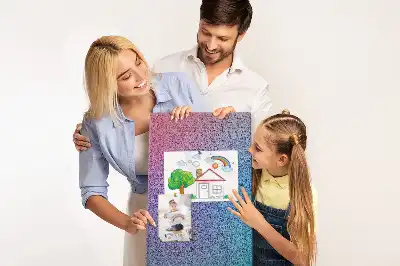 Korktafel Abstrakter Farbverlauf