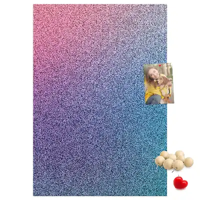 Korktafel Abstrakter Farbverlauf