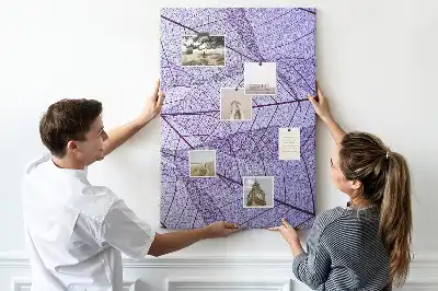 Korktafel Blattstruktur