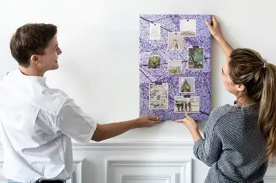 Korktafel Blattstruktur