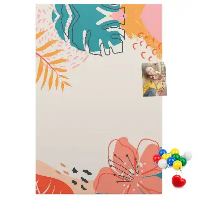 Korktafel Tropische Küsten