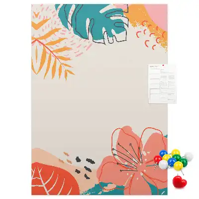 Korktafel Tropische Küsten
