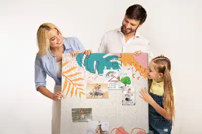 Korktafel Tropische Küsten