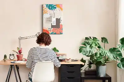 Korktafel Tropische Küsten