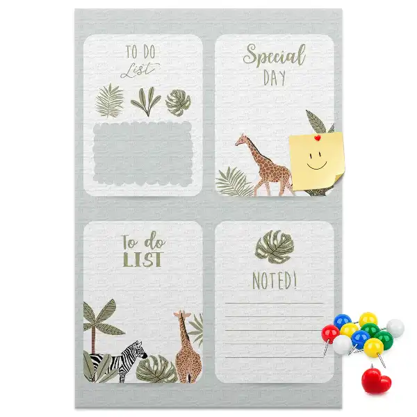 Korktafel Aufgabenlistenplaner
