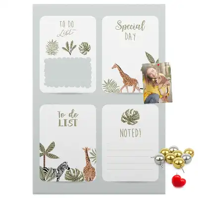 Korktafel Aufgabenlistenplaner
