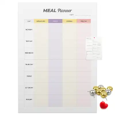 Pinnwand Kork Ernährungsplan