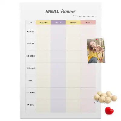 Pinnwand Kork Ernährungsplan