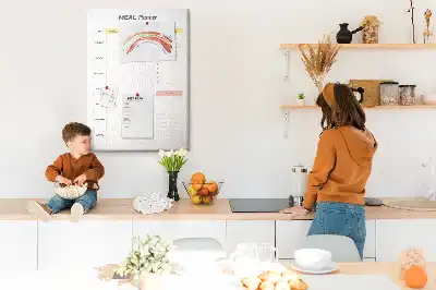 Korktafel Ernährungsplaner