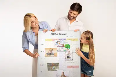 Korktafel Ernährungsplaner