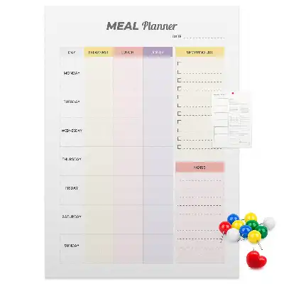 Korktafel Ernährungsplaner