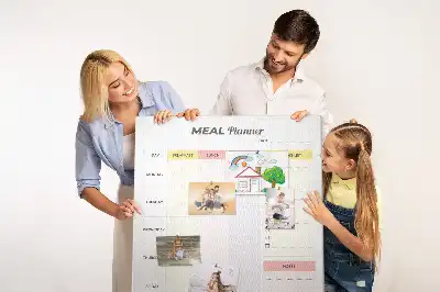 Korktafel Ernährungsplaner