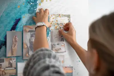 Korktafel Die Kunst der Malerei
