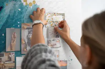 Korktafel Die Kunst der Malerei