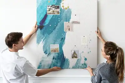 Korktafel Die Kunst der Malerei
