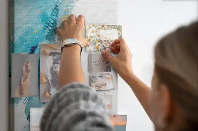Korktafel Die Kunst der Malerei