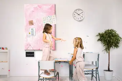 Korktafel Feine Federn
