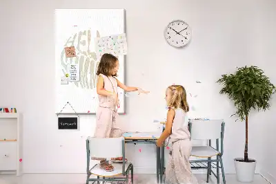 Korktafel Willkommen zur Sommeranmeldung