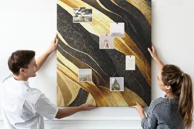 Pinnwand Kork Abstrakte Linien