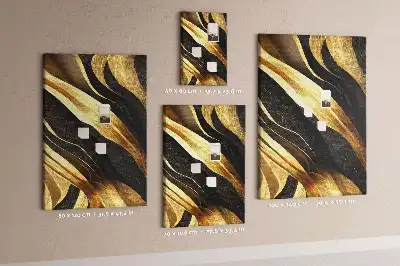 Pinnwand Kork Abstrakte Linien