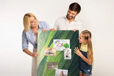 Pinnwand Kork Natürliche Landschaftslinien
