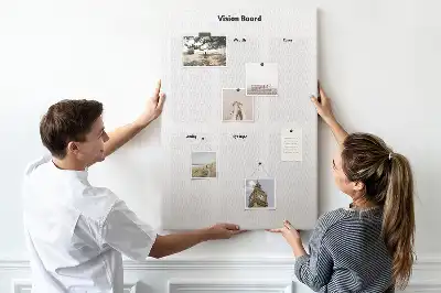 Korktafel Traumkarte