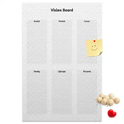 Korktafel Traumkarte