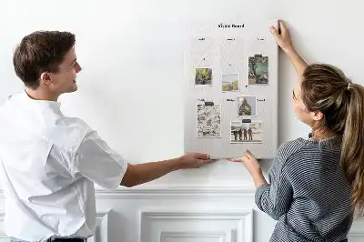 Korktafel Traumkarte