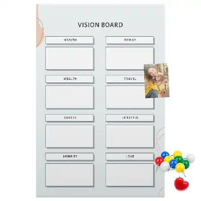 Korktafel Gesundheitsplaner