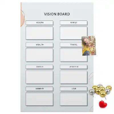 Korktafel Gesundheitsplaner