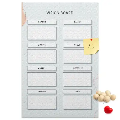 Korktafel Gesundheitsplaner