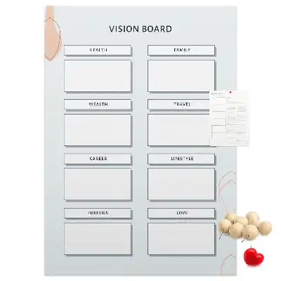Korktafel Gesundheitsplaner