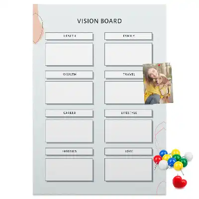Korktafel Gesundheitsplaner