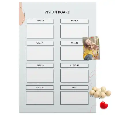 Korktafel Gesundheitsplaner