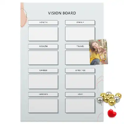 Korktafel Gesundheitsplaner