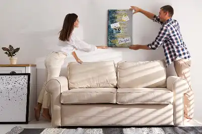 Dekorative Kork Pinnwand mit Motiv