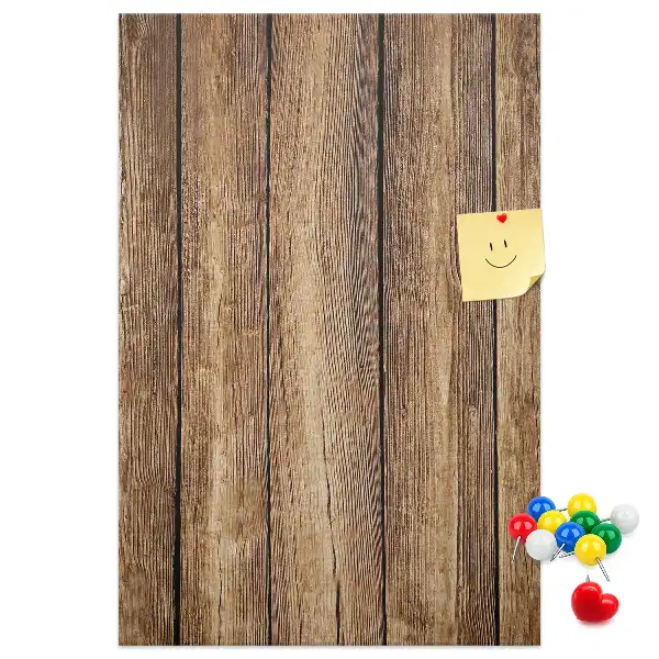 Korktafel mit Holzrahmen